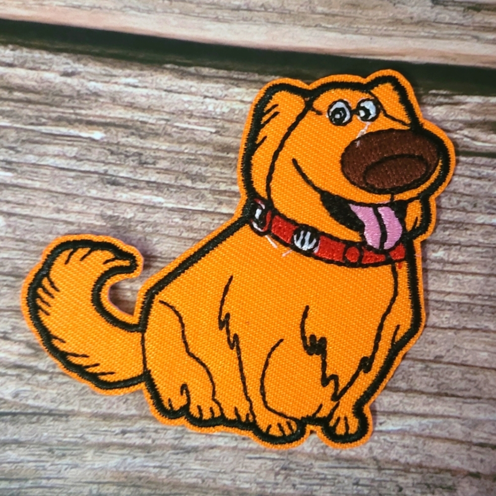 Cute Doggo Dog Adorable Pixar Dug Labrador Puppy Iron on Patch